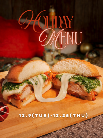 HOLIDAY MENU